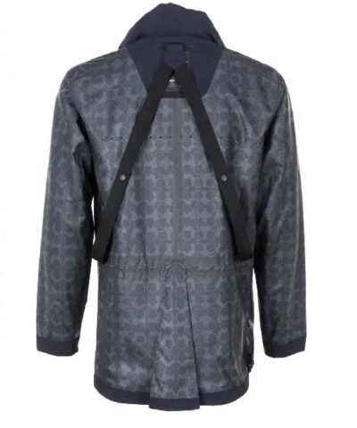 Z ZEGNA Dark Grey Waterproof Field Jacket