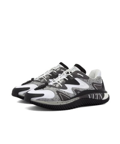 Valentino Garavani Men's Grey Wade Runner Sneaker