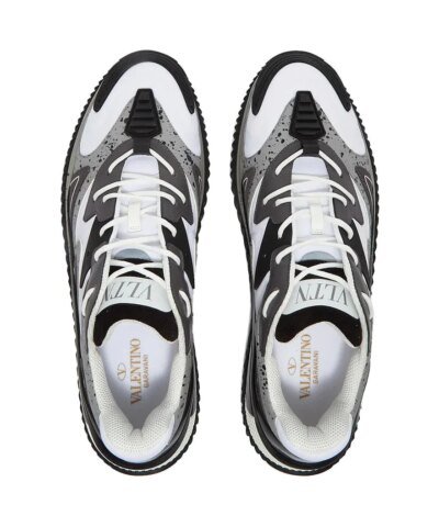 Valentino Garavani Men's Grey Wade Runner Sneaker