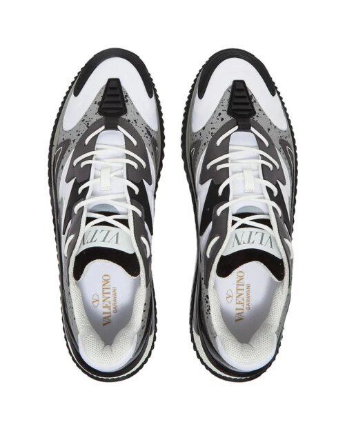 Valentino Garavani Men's Grey Wade Runner Sneaker