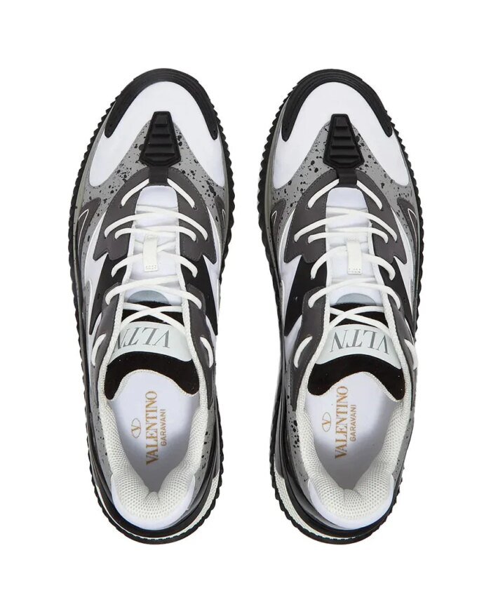 Valentino Garavani Men's Grey Wade Runner Sneaker