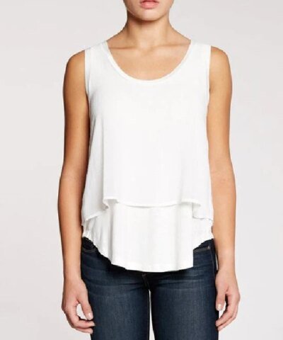 Bobeau Women's Priya Wrap Blouse with Tie Waist