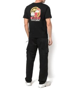 Evisu Graphic-Print Short-Sleeved T-Shirt