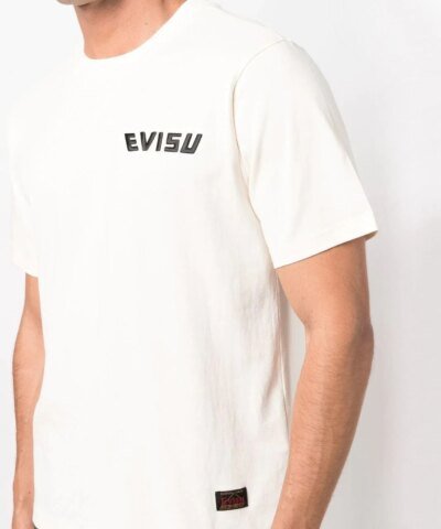 Evisu Graphic-Print Short-Sleeved T-Shirt