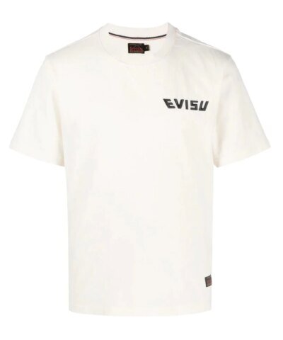 Evisu Graphic-Print Short-Sleeved T-Shirt
