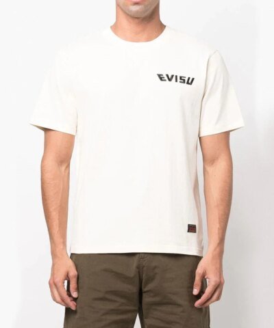 Evisu Graphic-Print Short-Sleeved T-Shirt