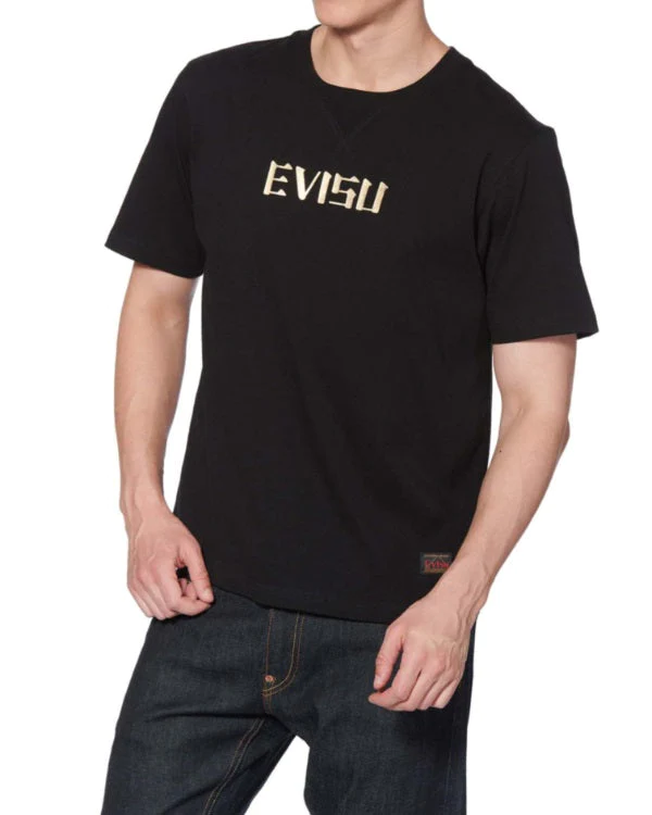 Evisu Tiger Graphic Back-Printed T-Shirt