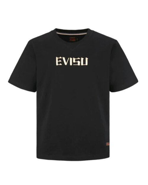 Evisu Tiger Graphic Back-Printed T-Shirt