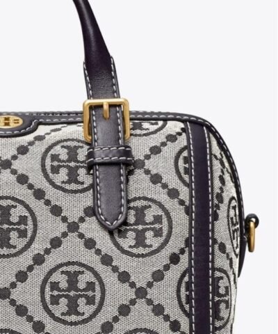 Tory Burch T Monogram Jacquard Barrel, Tory Navy