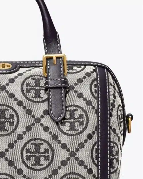 Tory Burch T Monogram Jacquard Barrel, Tory Navy