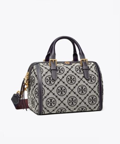 Tory Burch T Monogram Jacquard Barrel, Tory Navy