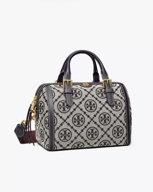 Tory Burch T Monogram Jacquard Barrel, Tory Navy