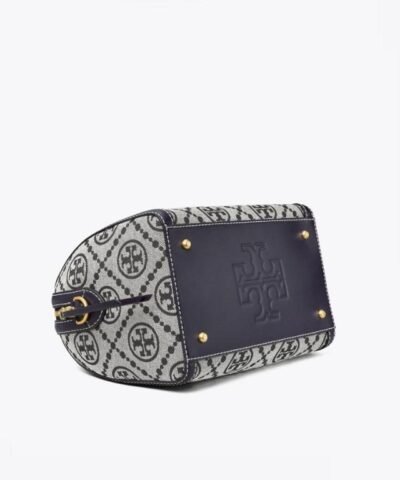 Tory Burch T Monogram Jacquard Barrel, Tory Navy