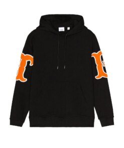 Burberry Cotton Drawstring Hoodie Sweatshirt