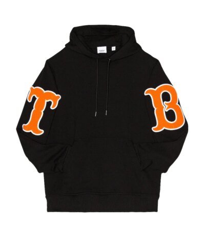 Burberry Cotton Drawstring Hoodie Sweatshirt