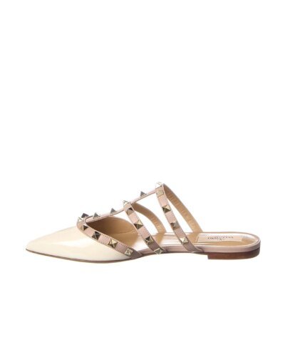 Valentino Garavani Rockstud Caged Patent Mule