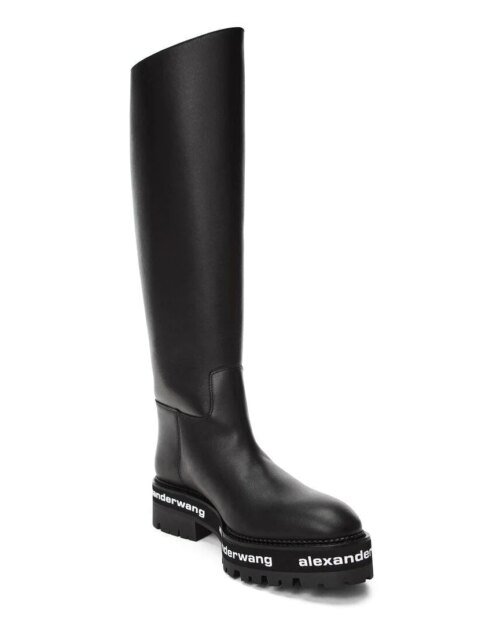 Alexander Wang Sanford Leather Riding Boot