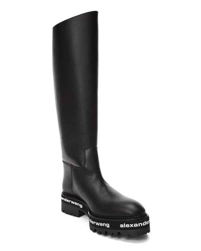 Alexander Wang Sanford Leather Riding Boot