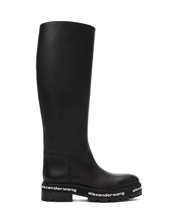 Alexander Wang Sanford Leather Riding Boot