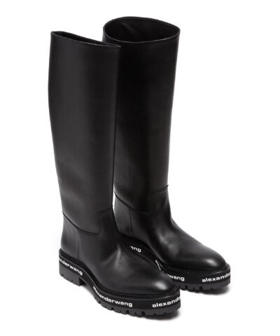 Alexander Wang Sanford Leather Riding Boot