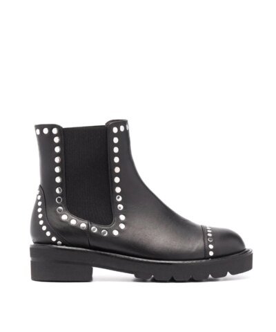 Stuart Weitzman Frankie Lift Studs Ankle Boots