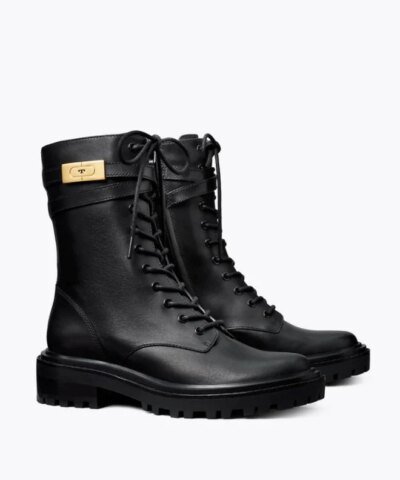 Tory Burch T-Hardware Combat Boot