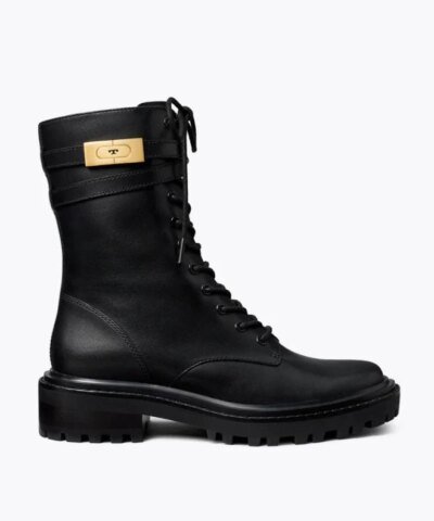 Tory Burch T-Hardware Combat Boot