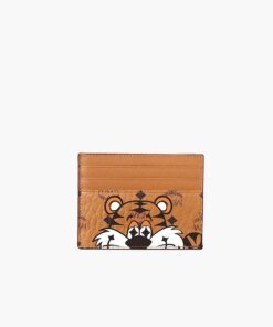 MCM Card Case in New Year Tiger Visetos
