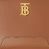 Burberry Warm Tan Leather TB Shoulder Bag