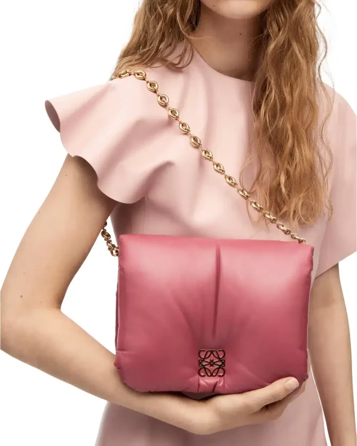 Loewe Puffer Goya Bag in Shiny Nappa Lambskin - Image 8