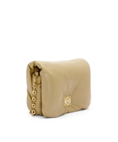 Alternative view of Loewe Puffer Goya Bag in Shiny Nappa Lambskin