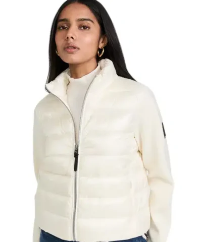 Mackage Oceane Mixed-Media Down Jacket