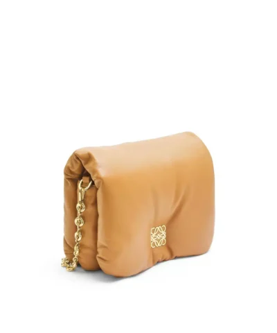 Alternative view of Loewe Puffer Goya Bag in Shiny Nappa Lambskin