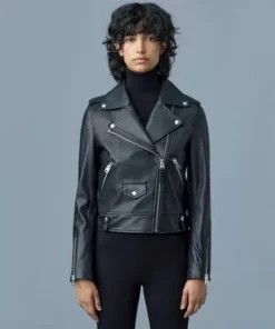 Mackage R Leather Biker Jacket