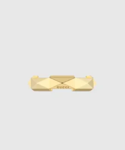 Gucci Link to Love Studded Ring