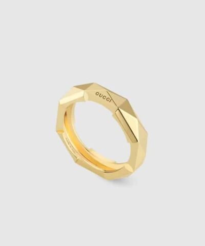Gucci Link to Love Studded Ring