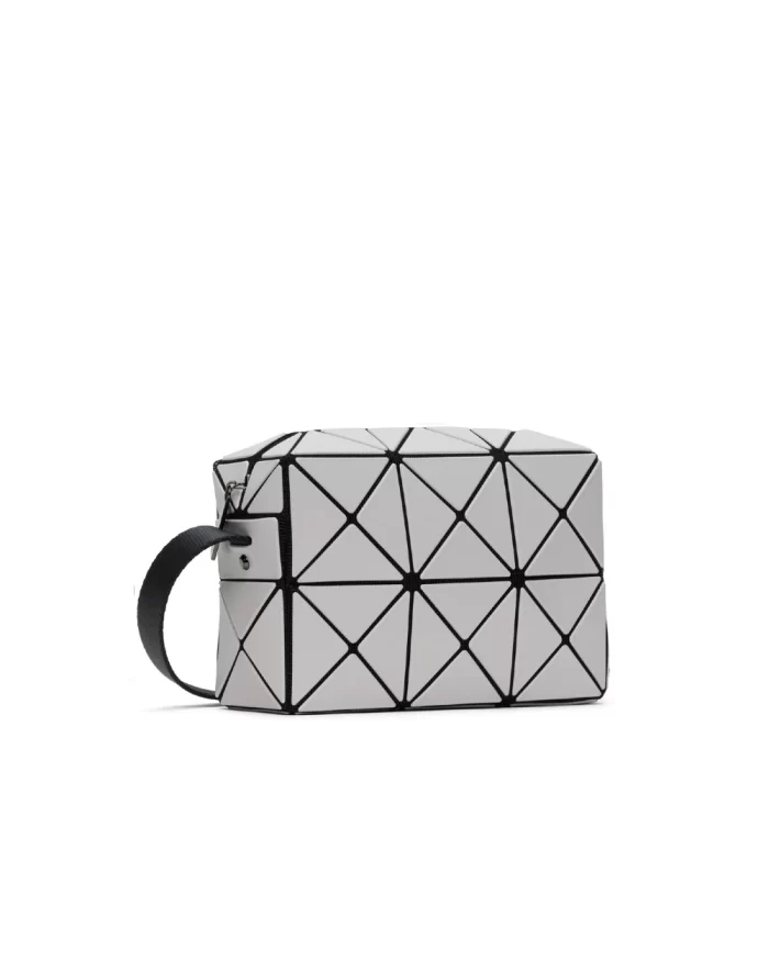 Bao Bao Issey Miyake Gray Cuboid Crossbody Bag - Image 3