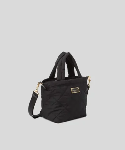 Alternative view of Marc Jacobs Quilted Nylon Mini Tote Black