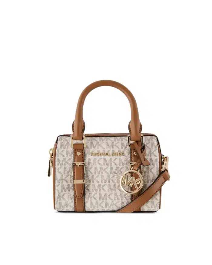 Michael Kors Bedford Legacy Extra-Small Logo Duffle Crossbody Bag - Image 4