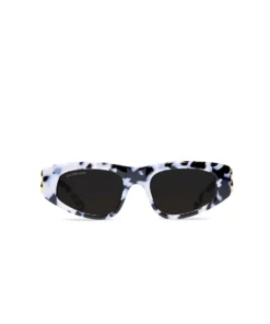 Balenciaga Dynasty D-Frame Sunglasses In White