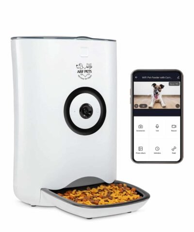 Arf Pets Smart Automatic Wi-Fi Enabled Pet Feeder with HD Camera