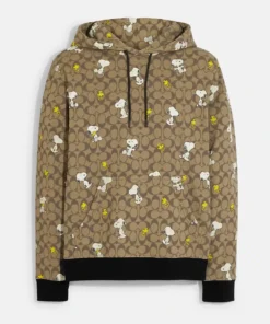 Coach X Peanuts Signature Snoopy Hoodie