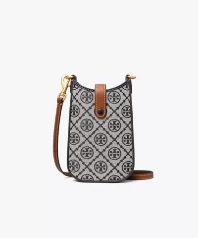 Tory Burch T Monogram Phone Crossbody In Tory Navy