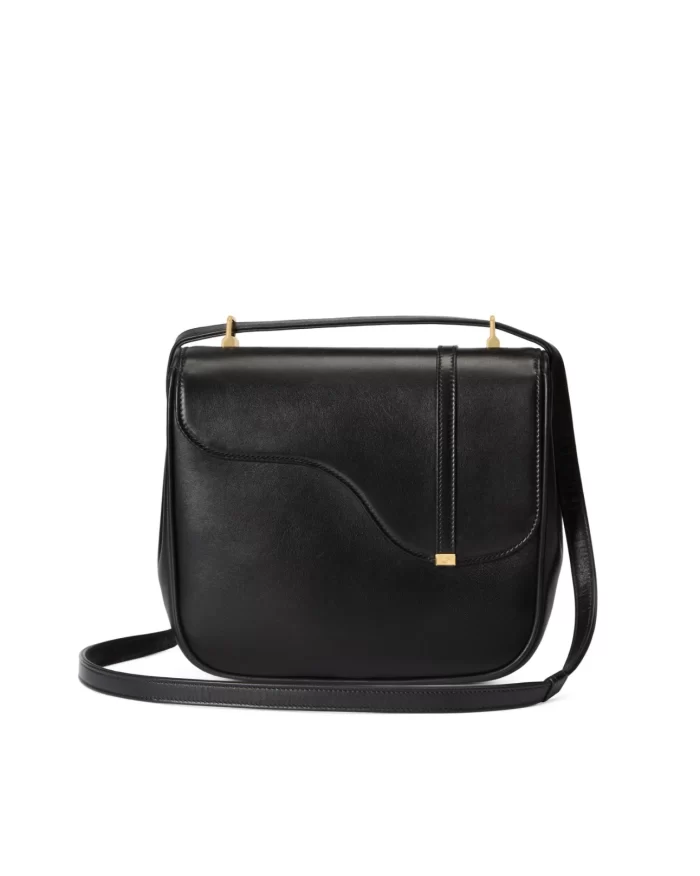 Gucci Equestrian Inspired Shoulder Bag In Black - Image 2