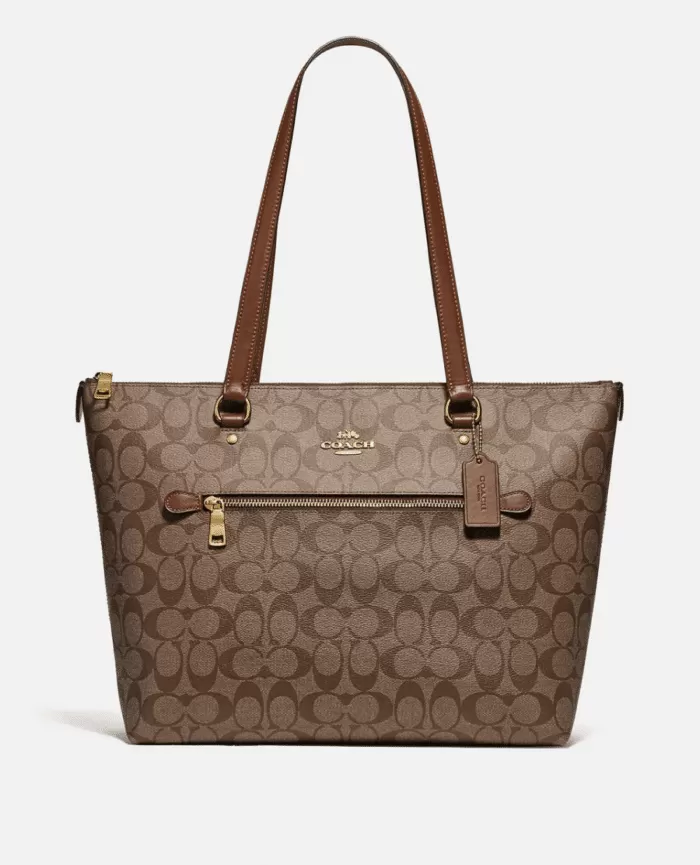 Coach Gallery Tote In Signature Canvas