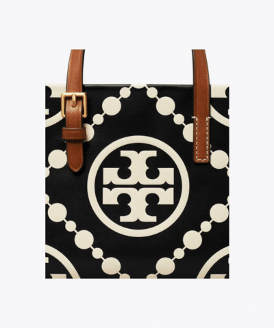 Alternative view of Tory Burch Mini T Monogram Contrast Embossed Square Tote