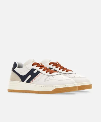 Alternative view of Hogan Sneakers Hogan H630 White Blue Orange