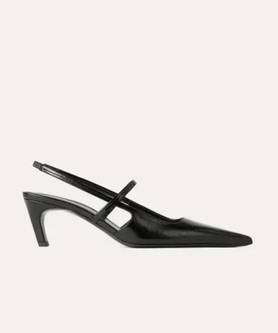 Toteme The Sharp Slingback Black