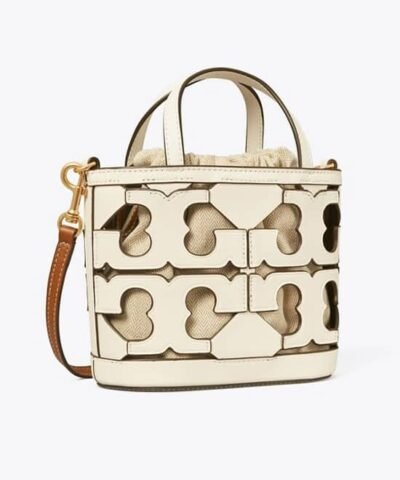 Alternative view of Tory Burch Cutout Logo Mini Tote