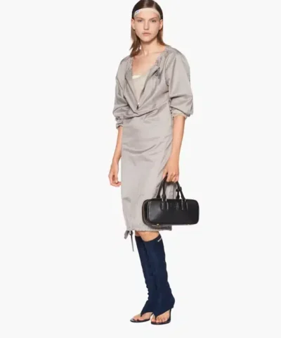 Alternative view of Miu Miu Leather top-handle bag